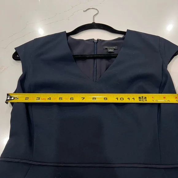 Ann Taylor Navy Dress | Size 2 - Picture 14 of 14